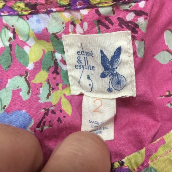 Edme & Esyllte, Anthropologie, 100% Cotton Floral - Picture 8 of 8